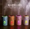 USB Mini Humidifier, Lucky Four-leaf Clover Office Desktop Silent Water Replenisher, car bedroom humidifier details Picture